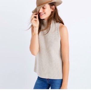 Madewell Mock Neck Sweater Vest